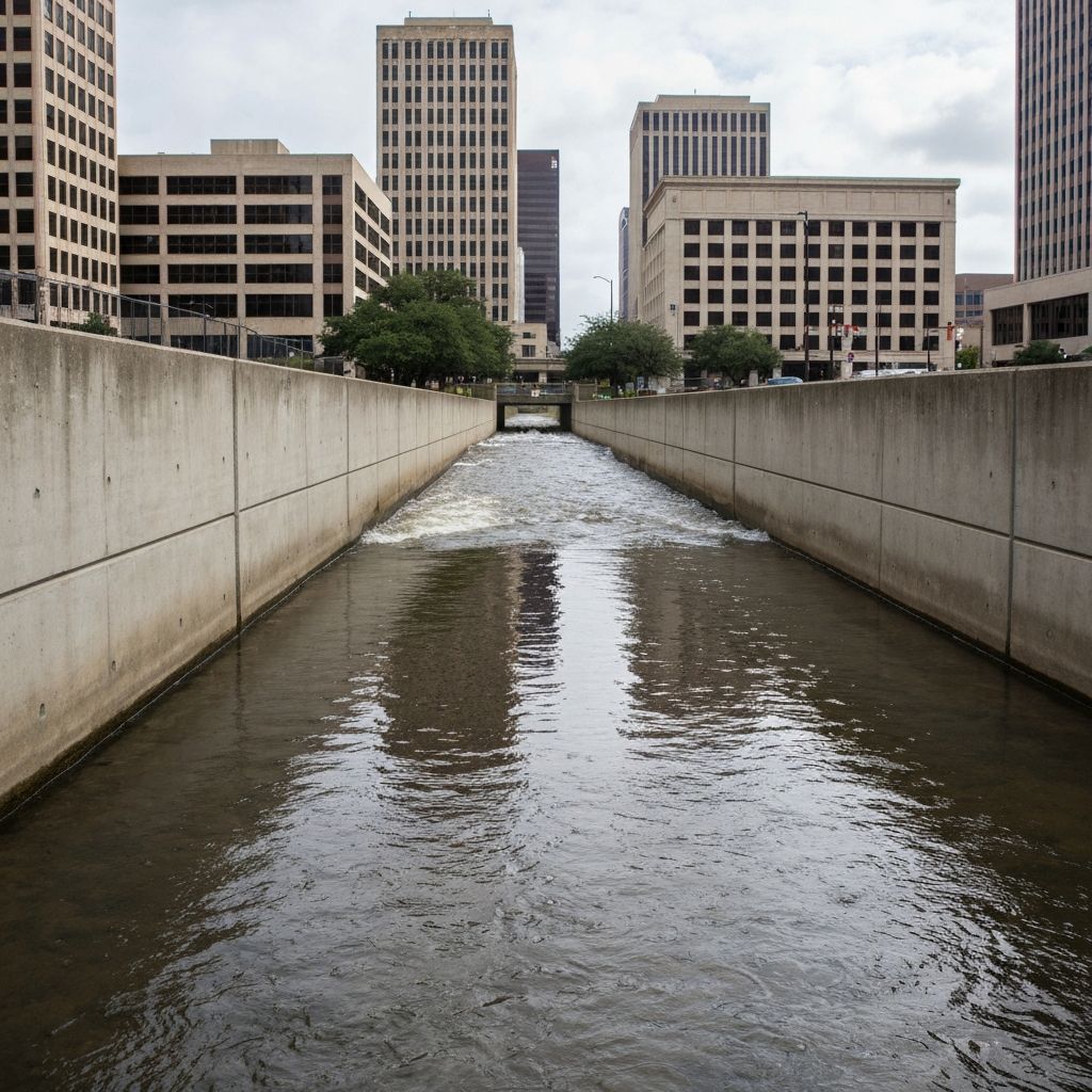 Municipal drainage infrastructure